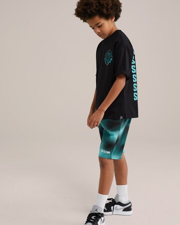 T-Shirt WE Fashion en noir