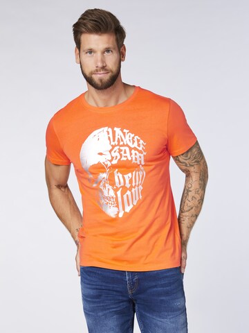 UNCLE SAM Shirt in Orange: front