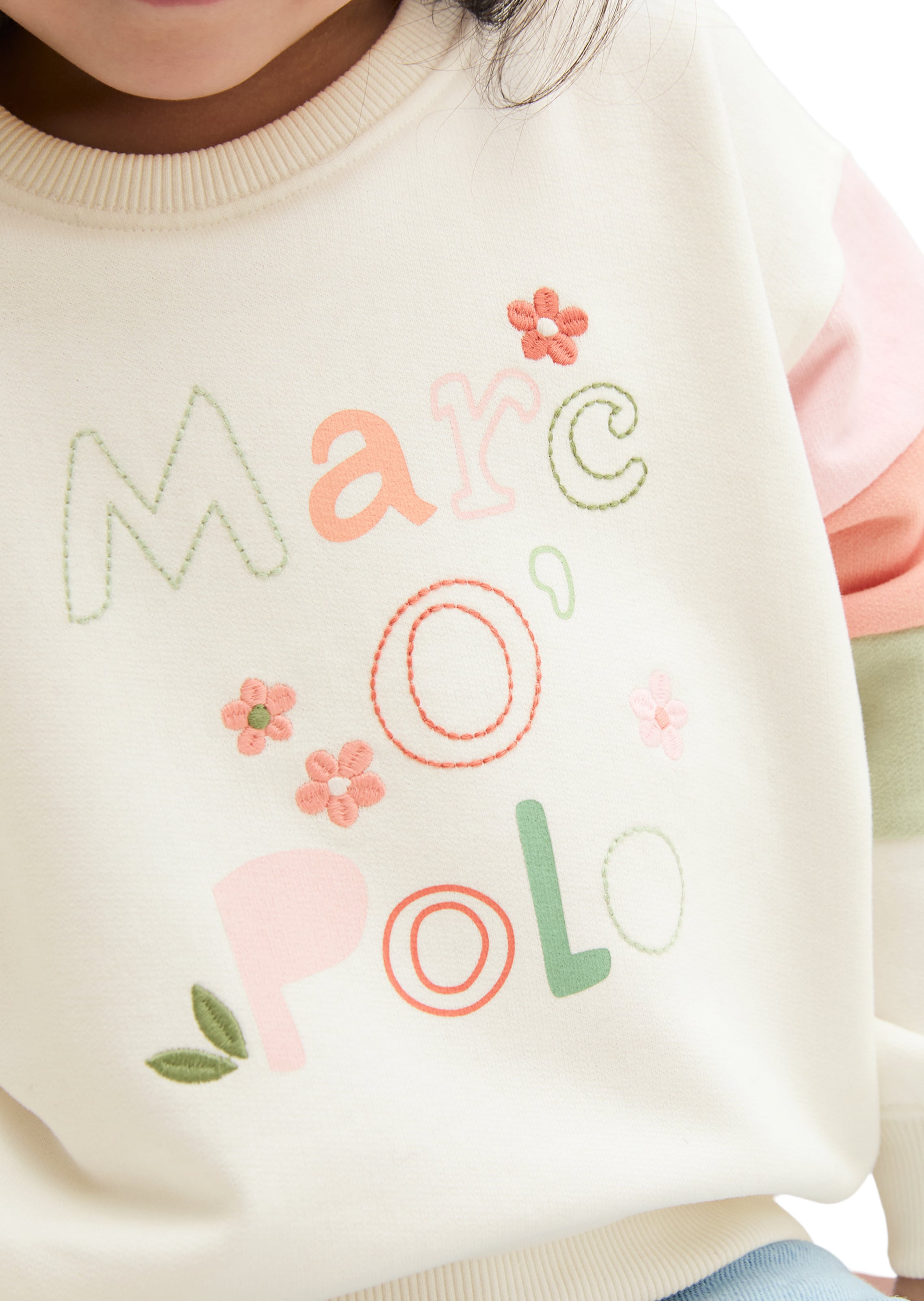 Sweat-shirt Marc O'Polo en blanc