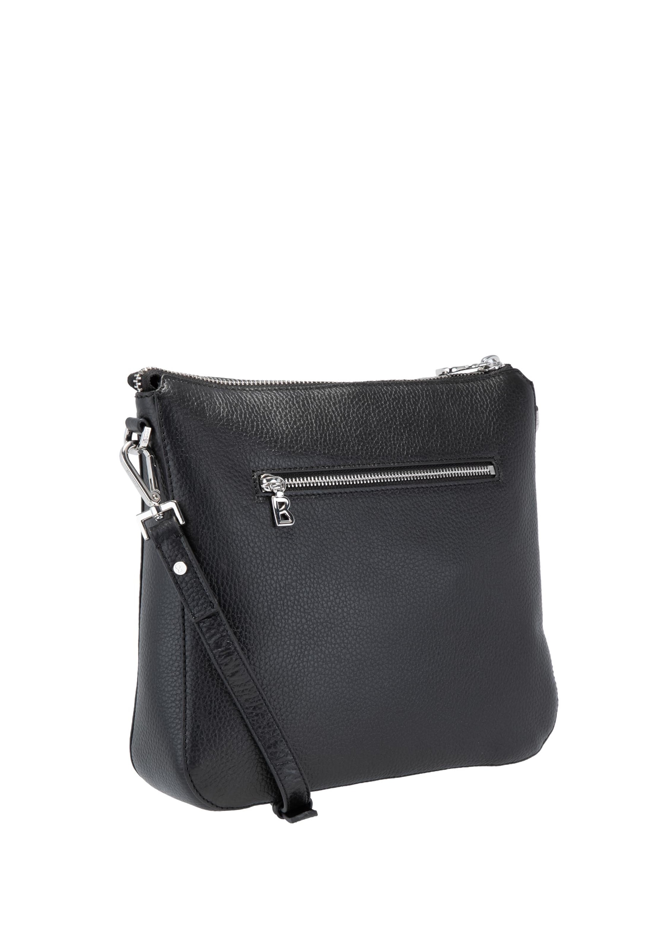 BOGNER Schultertasche 'Sulden Hedwig' in Schwarz