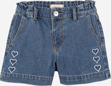 Only Mini Regular Farkut 'KMGCOMET' värissä sininen: etupuoli