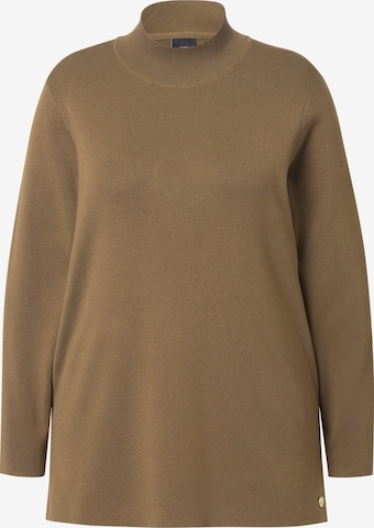 Ulla Popken Sweater in Brown: front