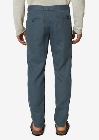 Marc O'Polo Tapered Chino 'OSBY' in Blauw