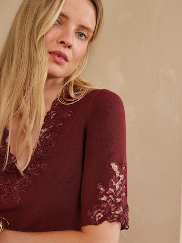 Pullover di love & roses in rosso