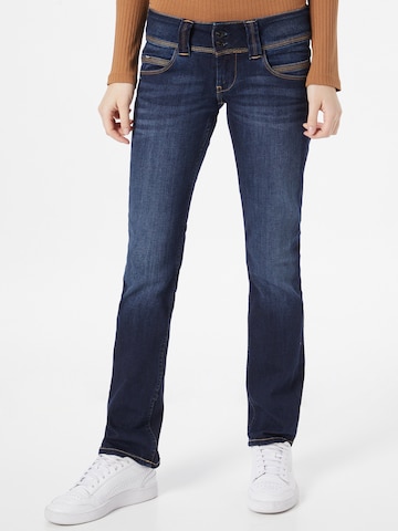 Pepe Jeans Regular Jeans 'VENUS' in Blauw: voorkant
