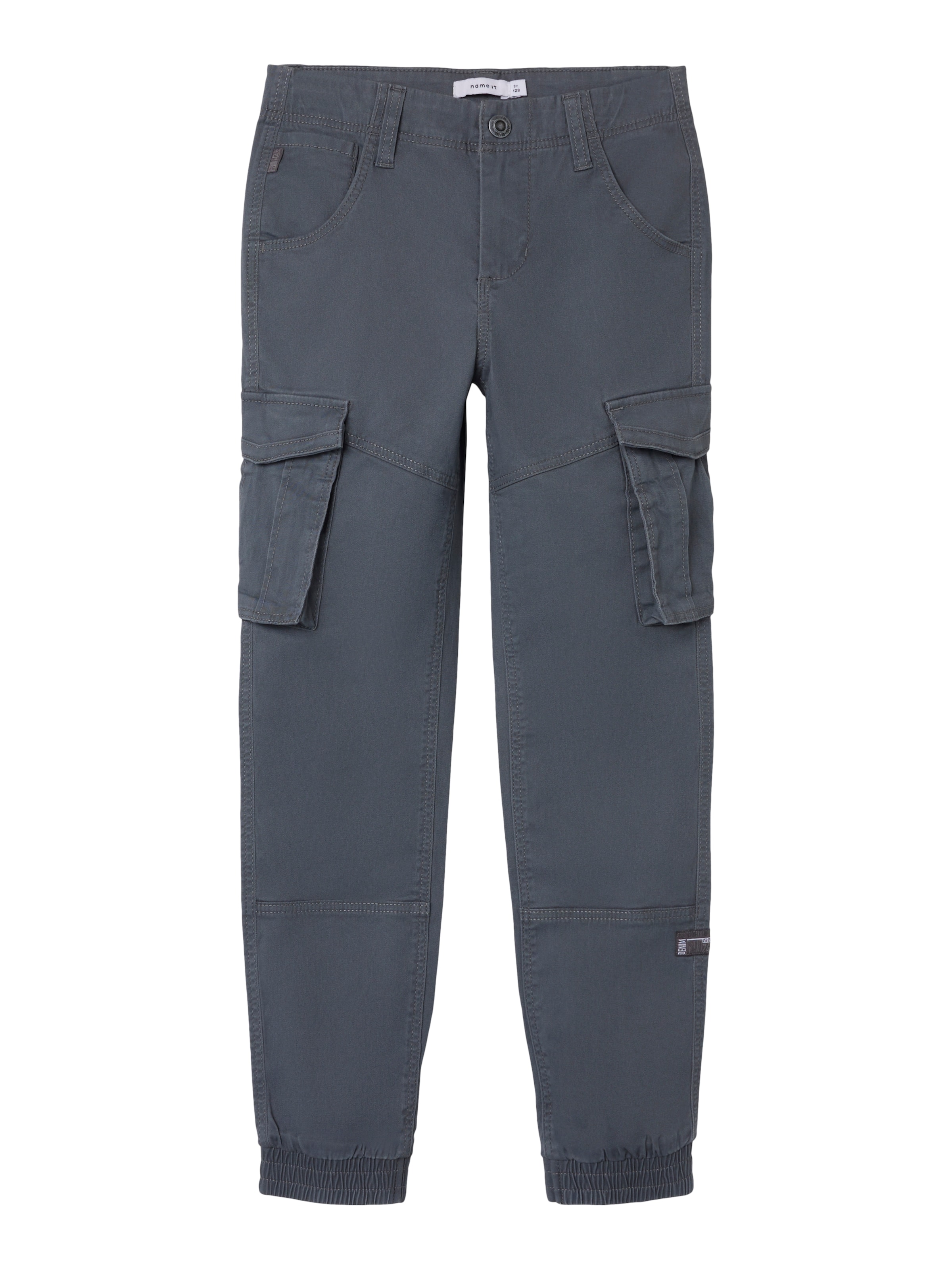 NAME IT Tapered Hose &#x27;Bamgo&#x27; in Grau: Vorderseite