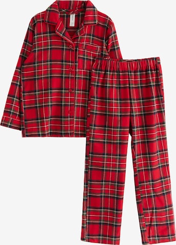 Lindex Yöpuku värissä punainen: etupuoli