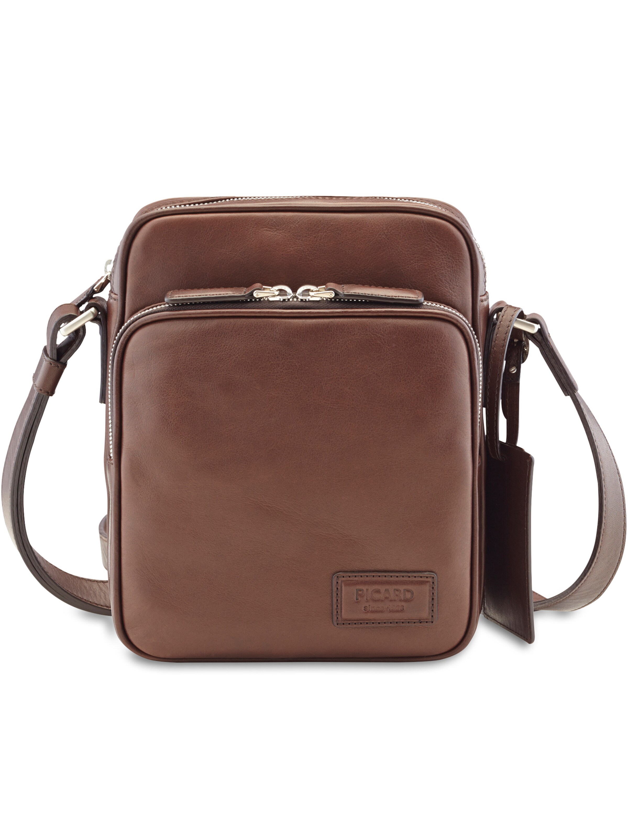 Picard Umhängetasche 'Authentic' in Braun: Vorderseite