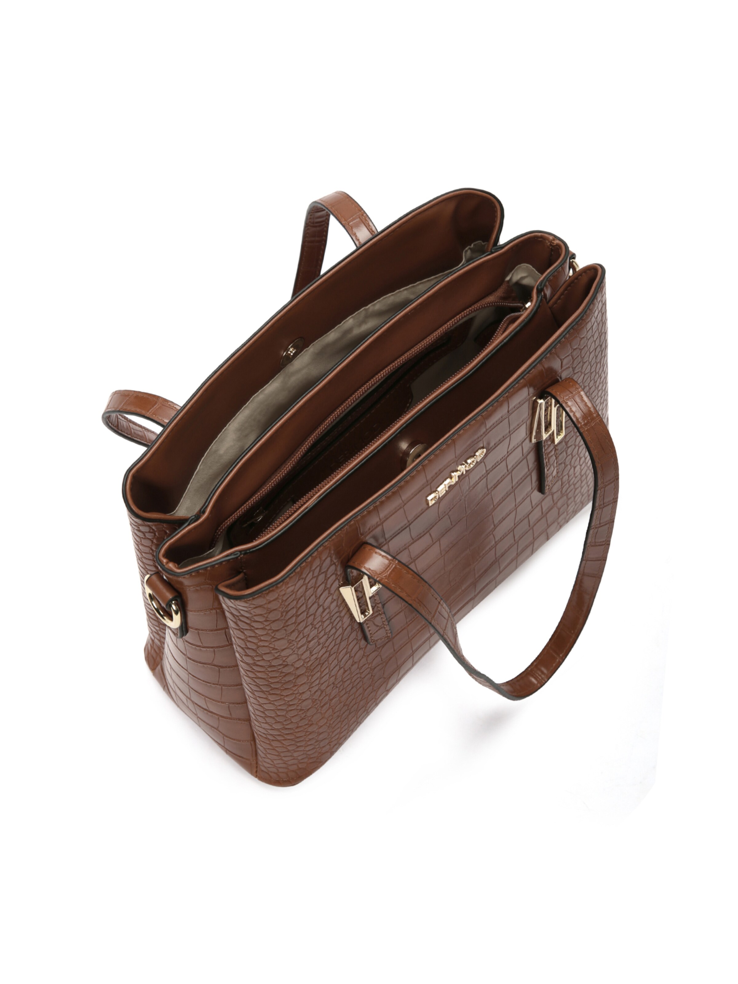 Borsa a mano di Derimod in marrone