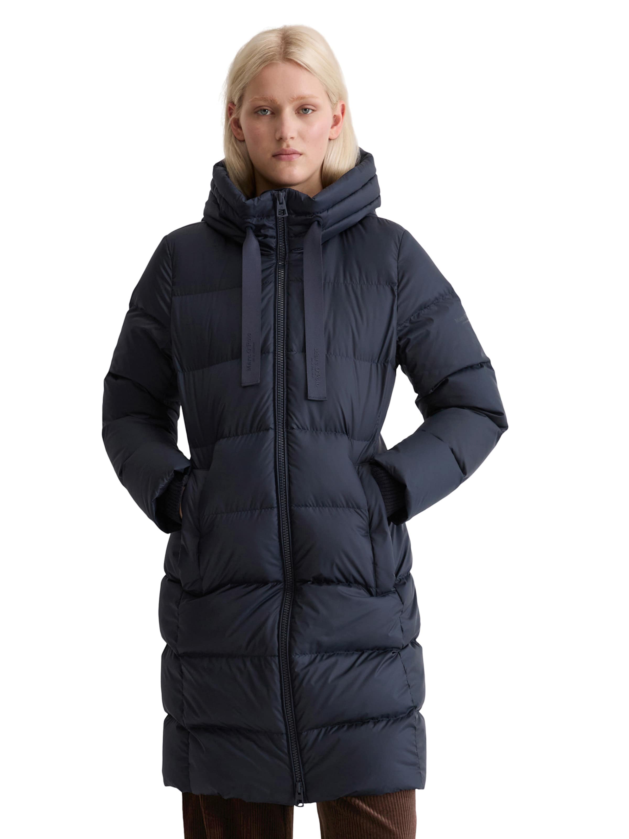 Marc O'Polo Winter Coat in Blue: front