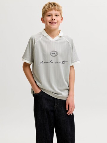 T-Shirt 'JCOEterna' Jack & Jones Junior en gris : devant