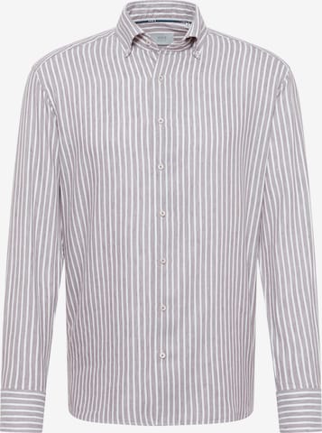 ETERNA Button Up Shirt in Grey: front