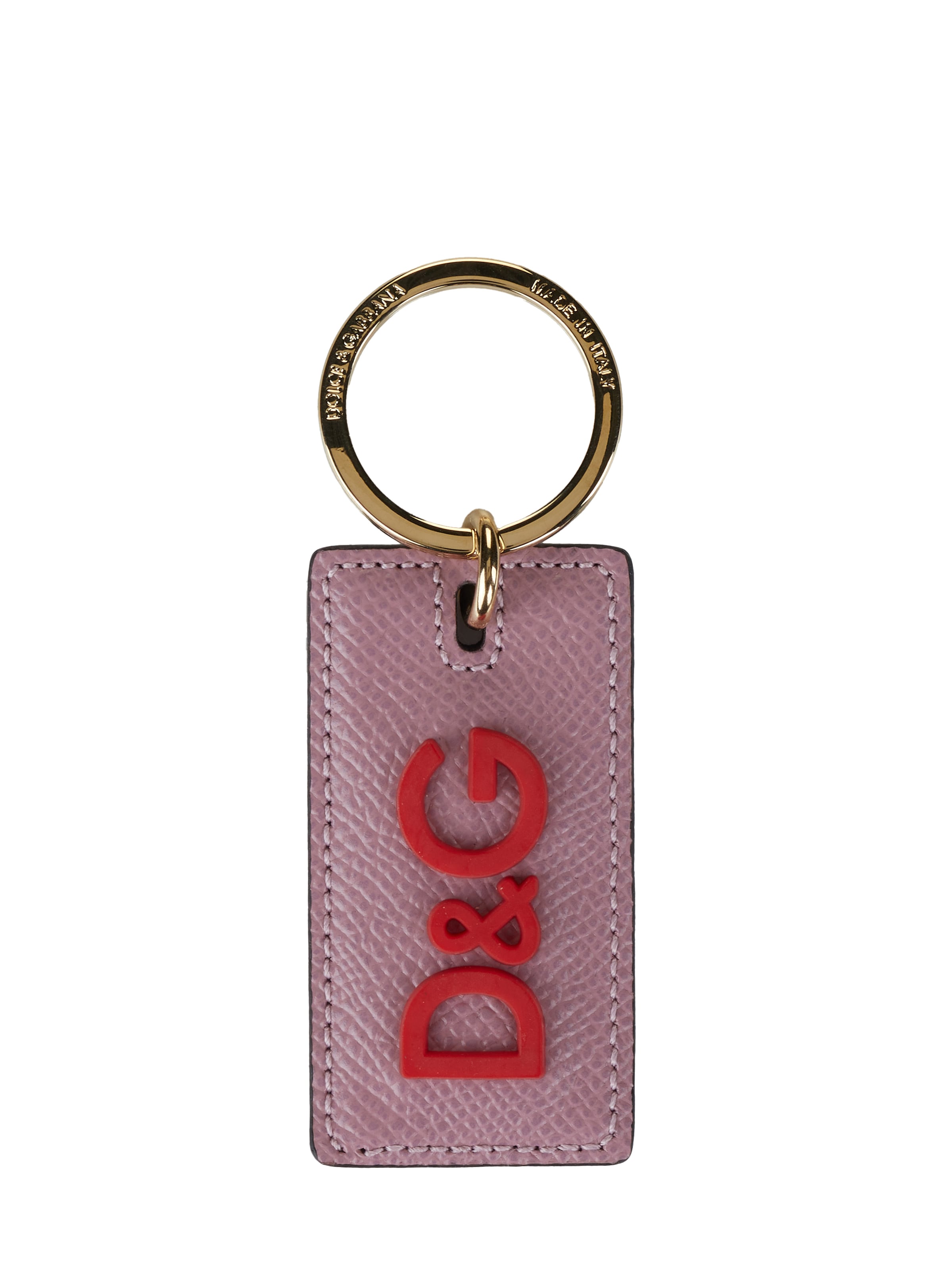 DOLCE & GABBANA Schlüsselanhänger‌‌‌‌‌‌‌‌‌ in Pink: Vorderseite