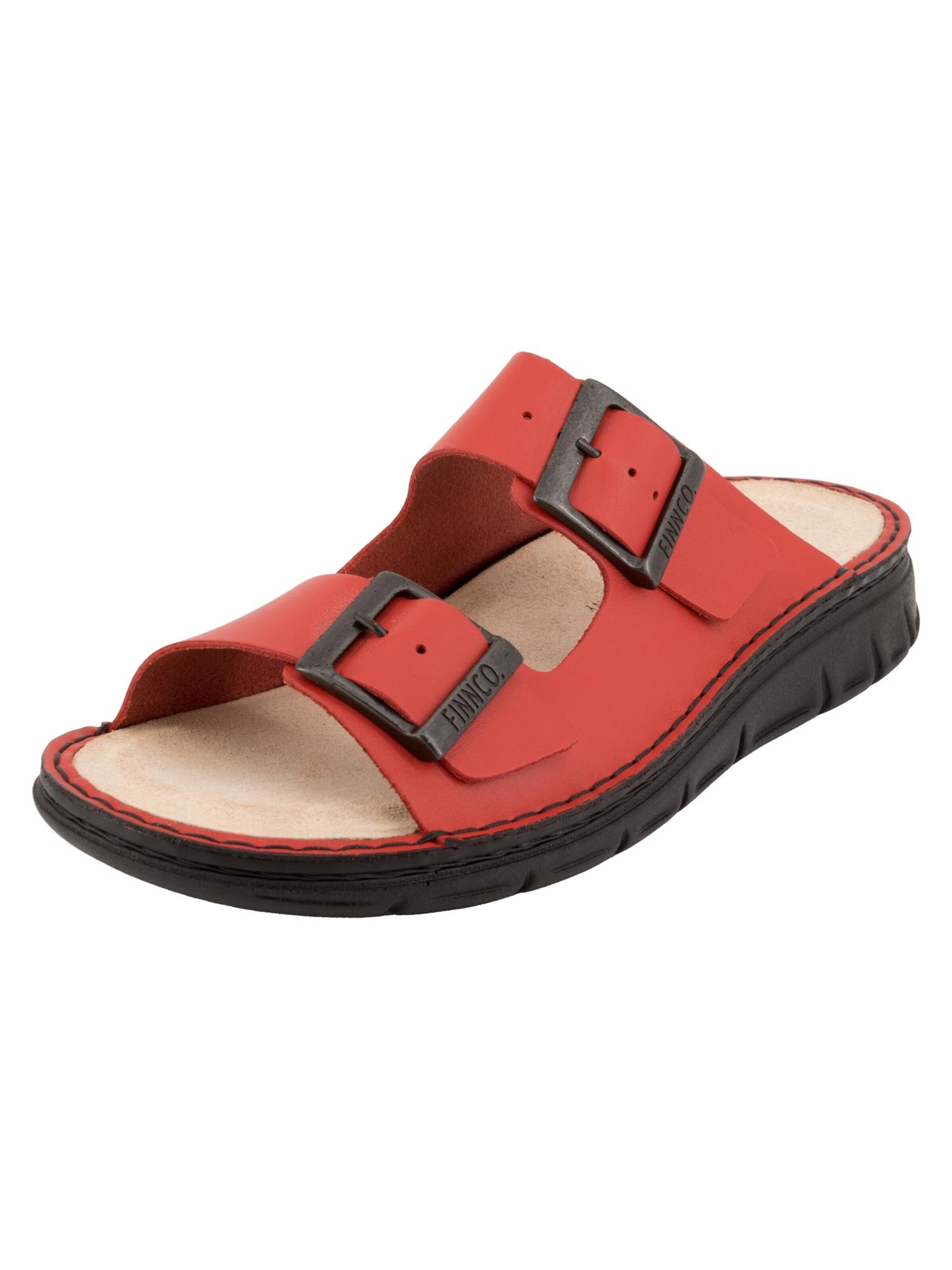 Finn Comfort Muiltjes 'Cayman-S' in Rood