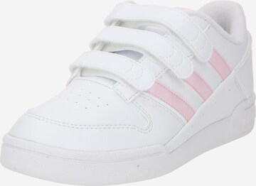ADIDAS ORIGINALS Sneakers 'TEAM COURT 2' i hvid: forside