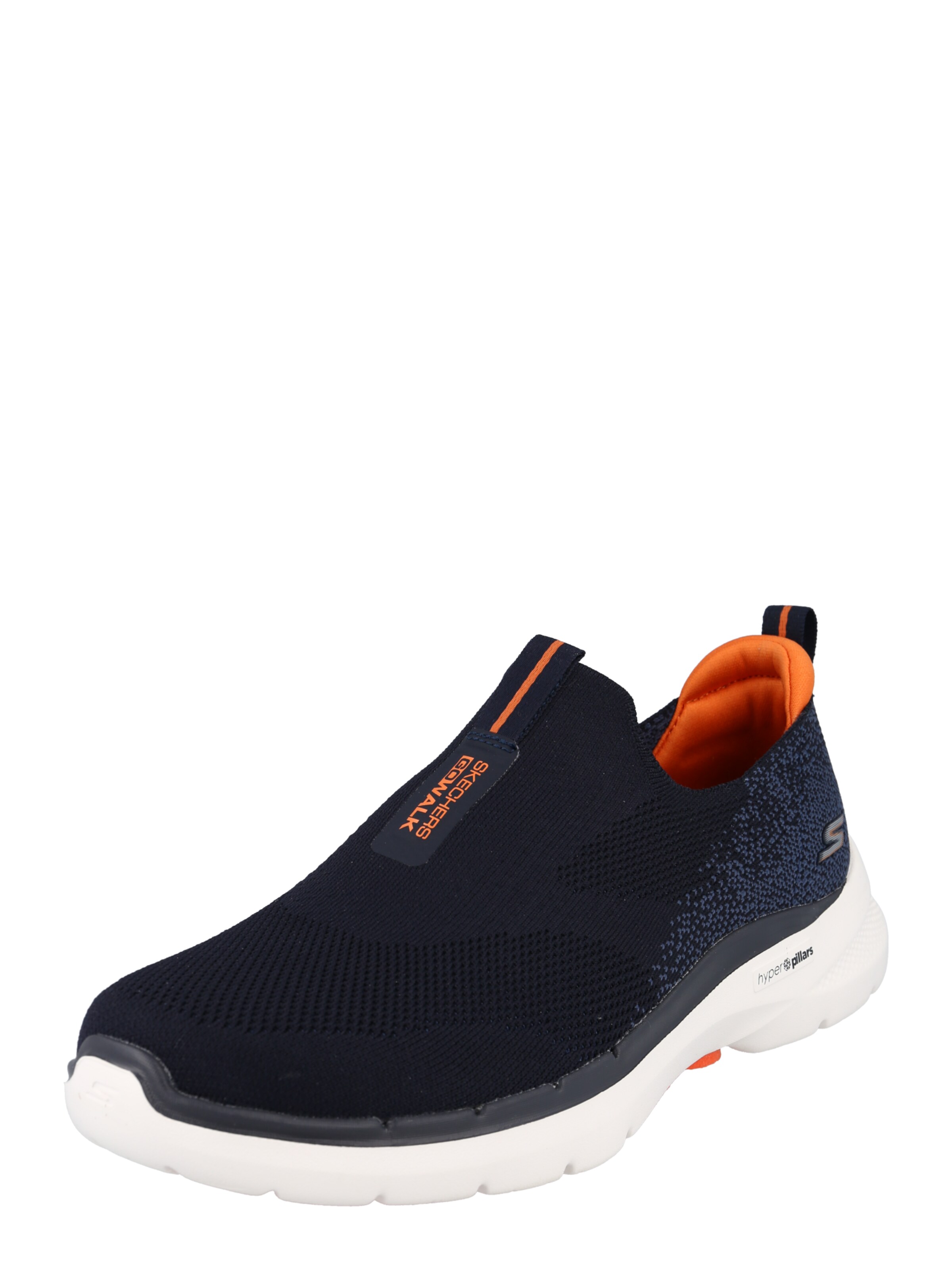 SKECHERS Slip-ons 'Go Walk' in Blauw: voorkant