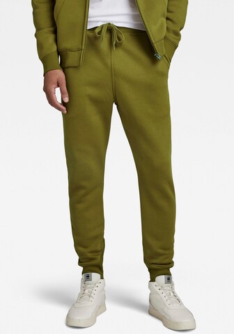 G-STAR Tapered Hose 'Type C' in Grün: Vorderseite