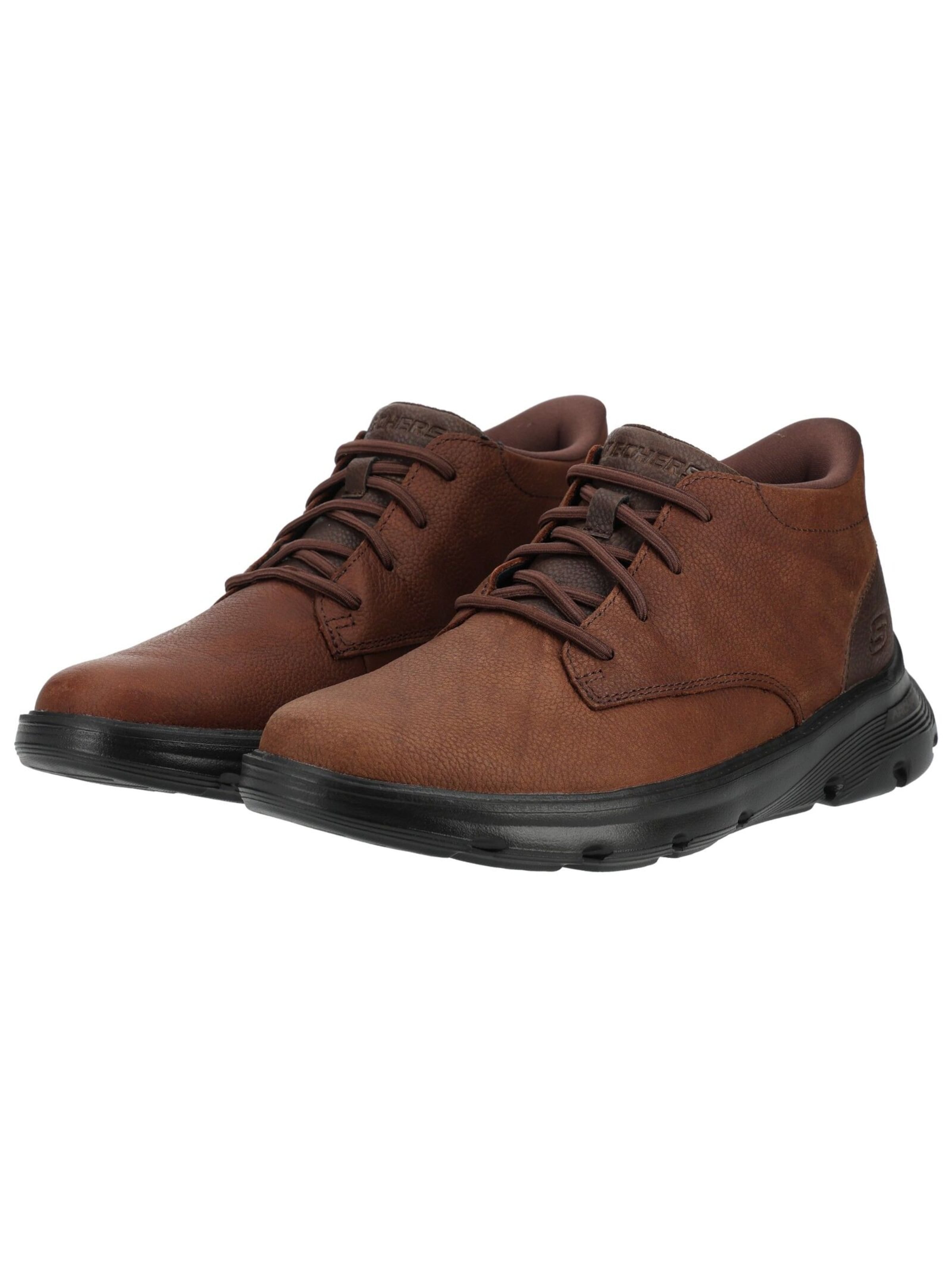 SKECHERS Athletic lace-up shoe 'Arch Fit Garza - Ridley' in Brown