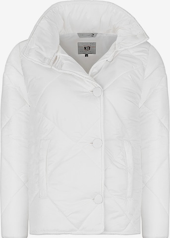 Giorgio di Mare Between-Season Jacket 'Grenoble' in White: front