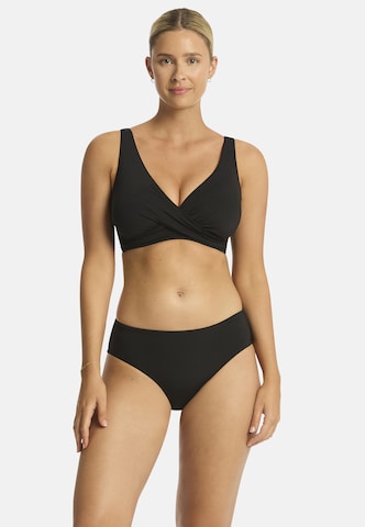 SEA LEVEL Bikinihose 'Essentials Edit' in Schwarz