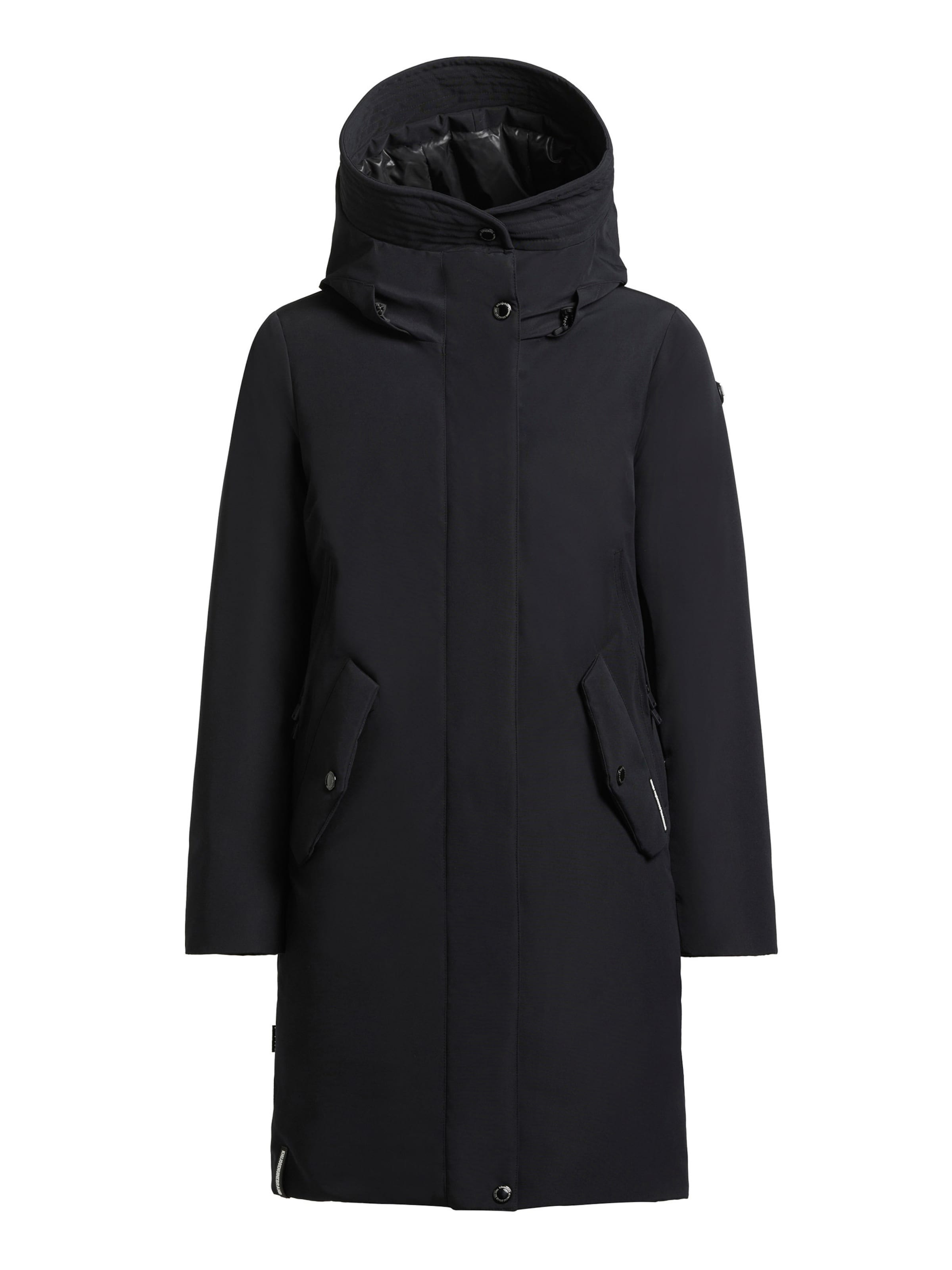 khujo Wintermantel 'Webb' in Blauw: voorkant