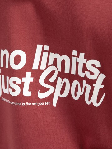 Smilodox Sweatshirt 'Fortes' in Rot