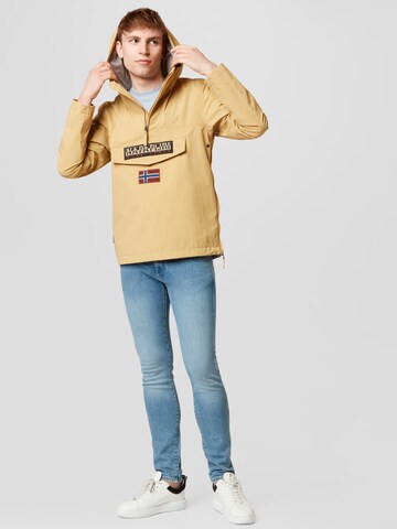 Veste fonctionnelle 'RAINFOREST' NAPAPIJRI en beige