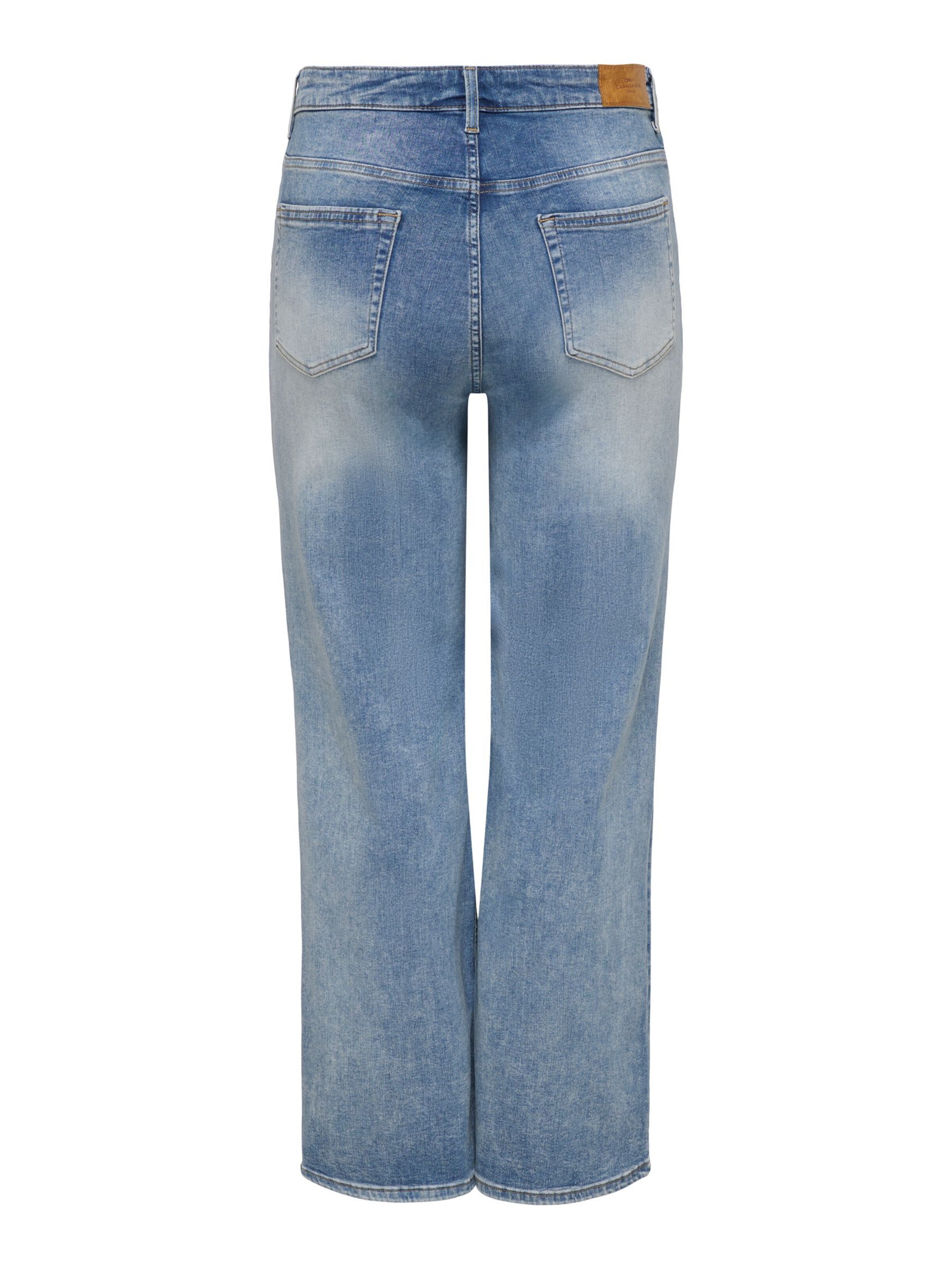 ONLY Carmakoma Wide Leg Jeans 'CARWilly' i blå