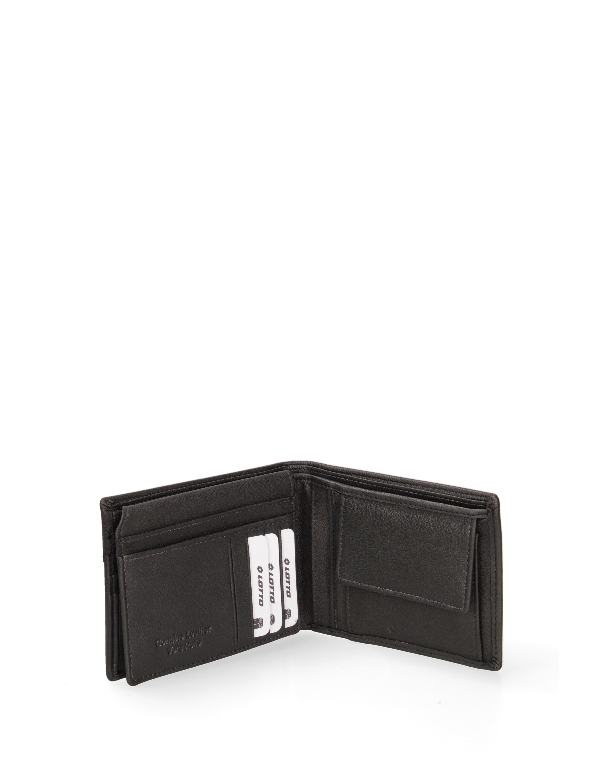 Porte-monnaies LOTTO en noir