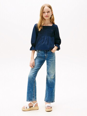 TOMMY HILFIGER Bluse in Blau