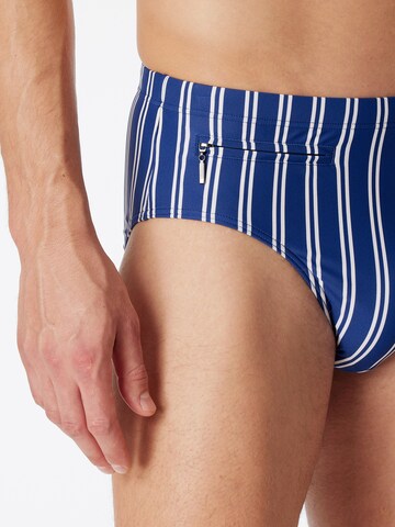 SCHIESSER Swim Trunks ' Classic Swim ' in Blue