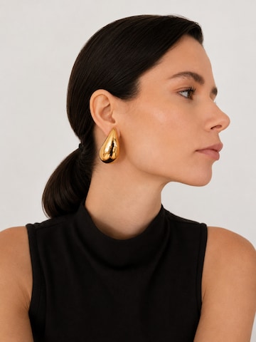 RteRme Náušnice 'Titania Earrings Large' – zlatá