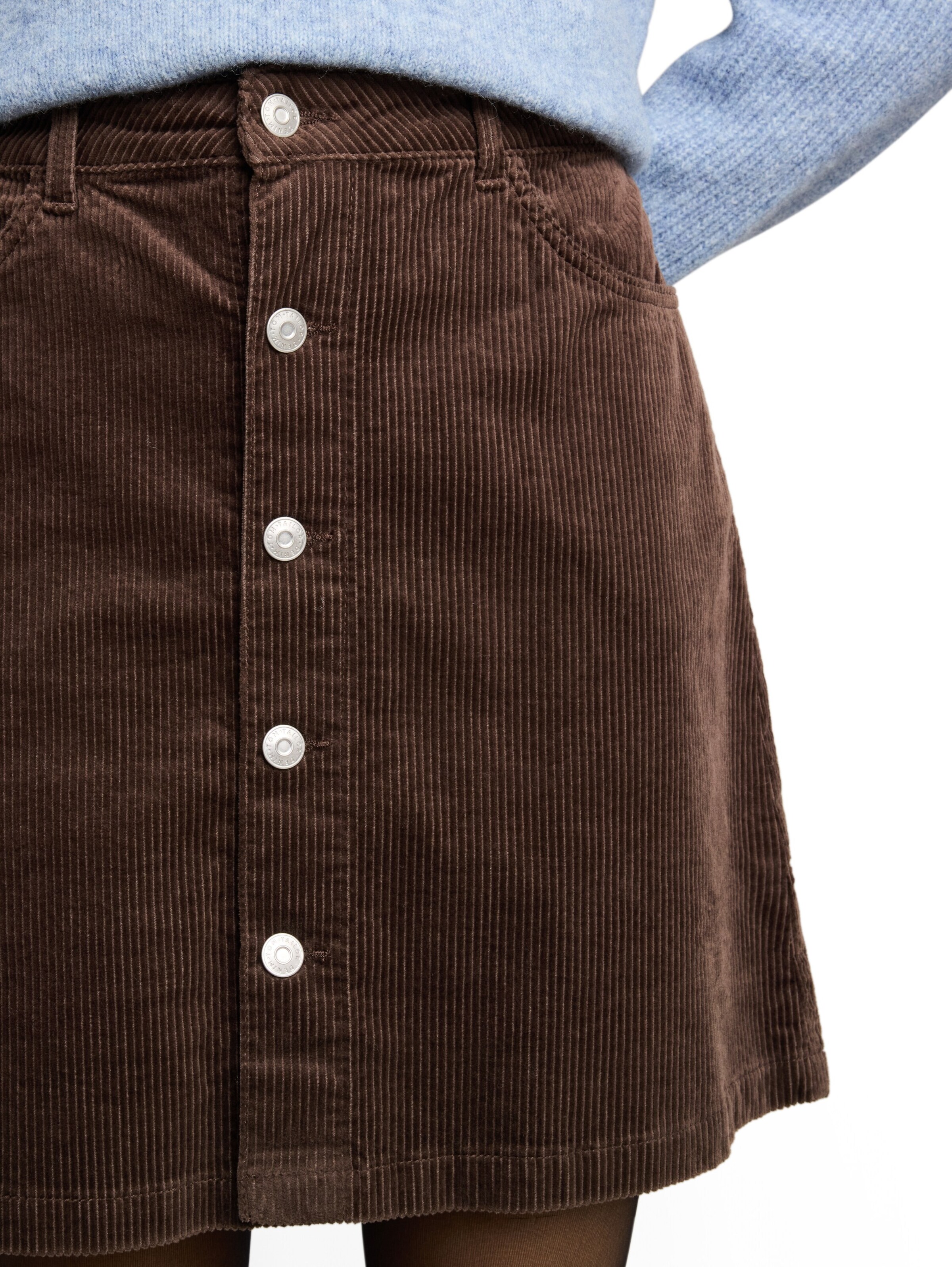 TOM TAILOR DENIM Φούστα σε καφέ