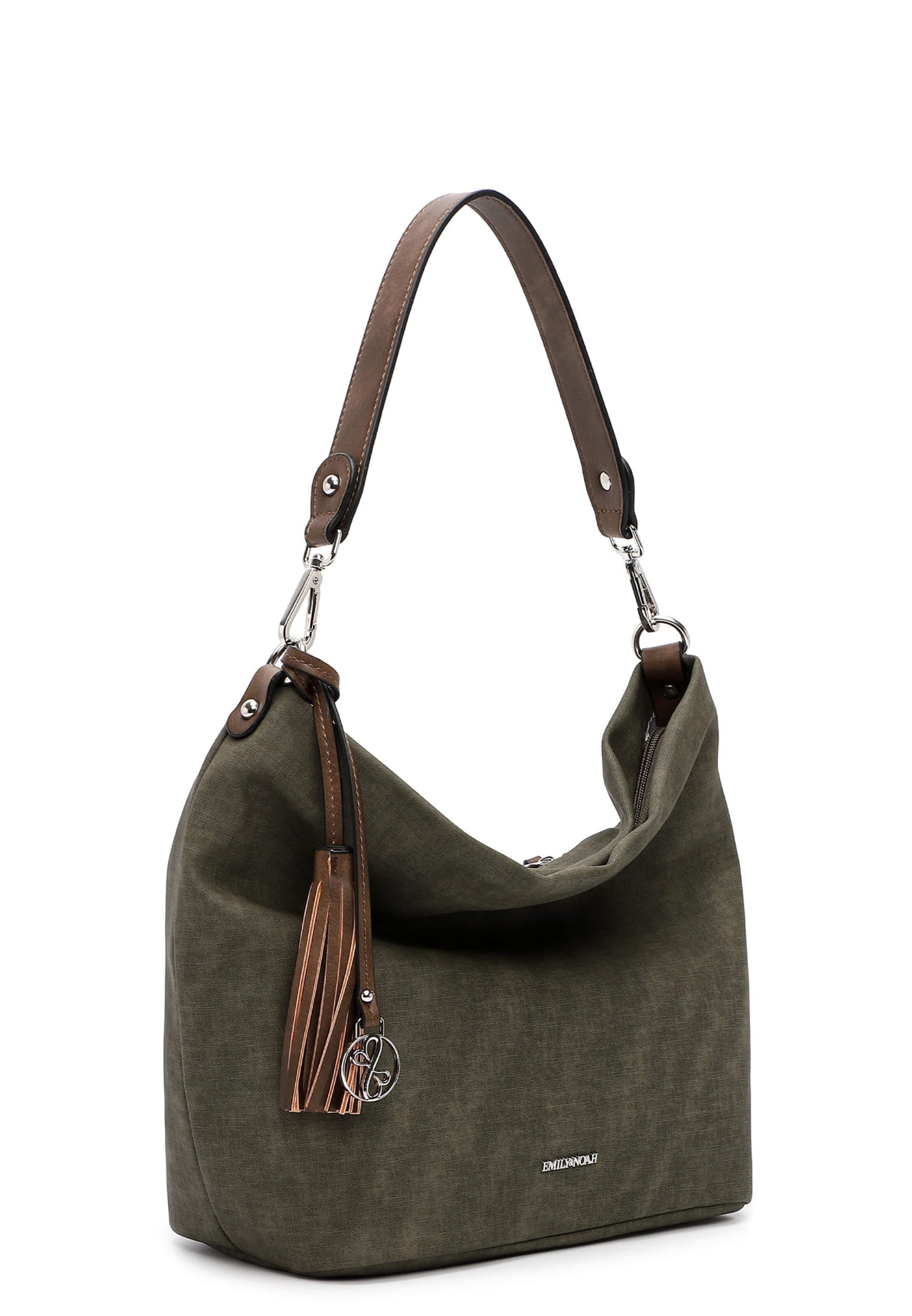 Borsa a spalla 'Elke' di Emily & Noah in verde