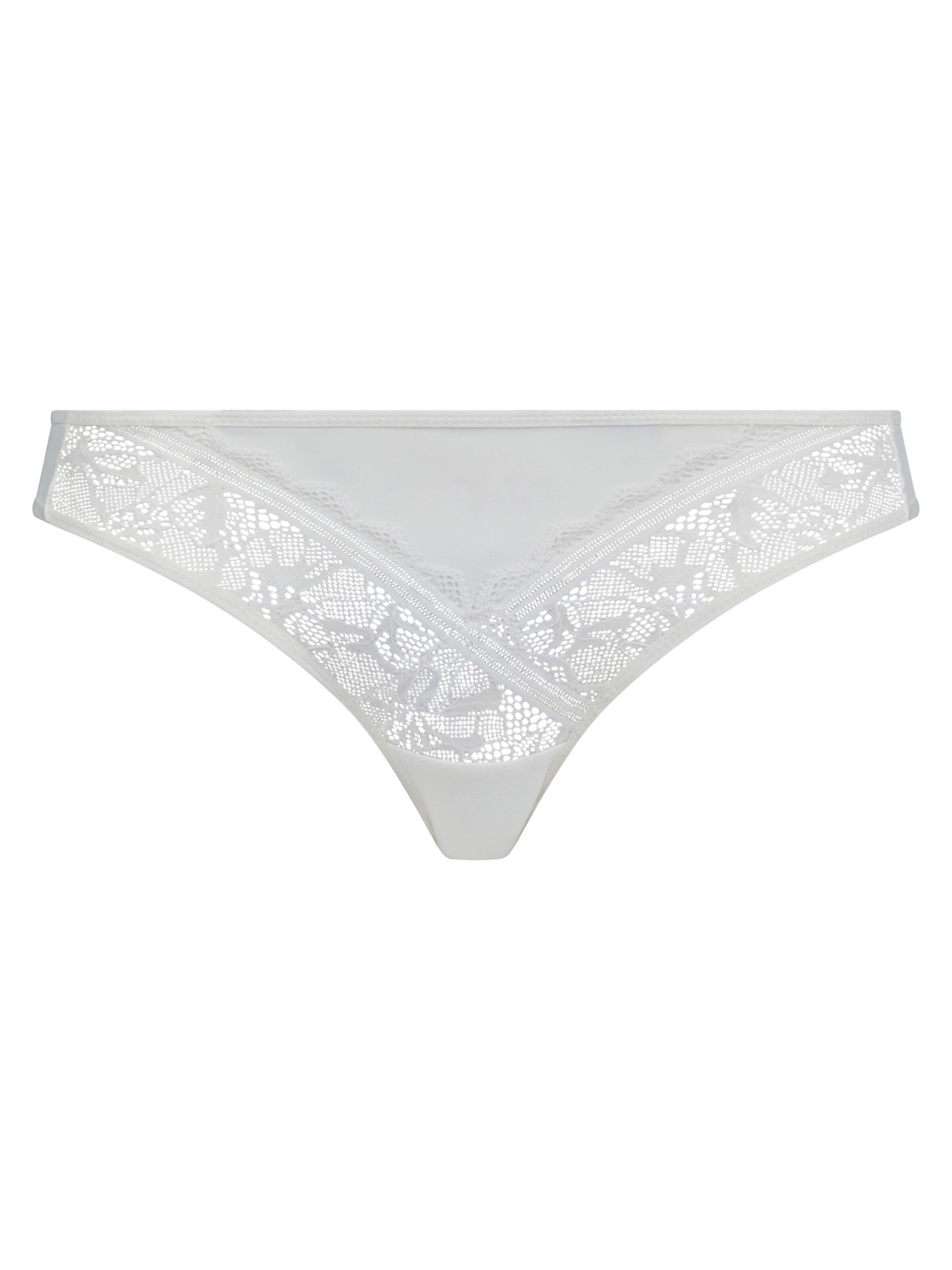 Chantelle Slip 'Easy Feel Floral Touch' in White: front