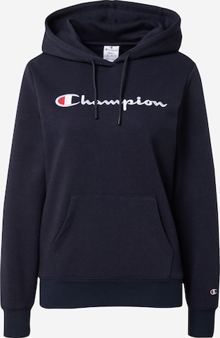 Champion Authentic Athletic Apparel Sweatshirt 'Classic' i blå: framsida