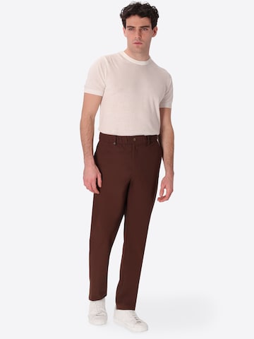 Loosefit Pantalon chino 'T. Active' Distretto12 en marron