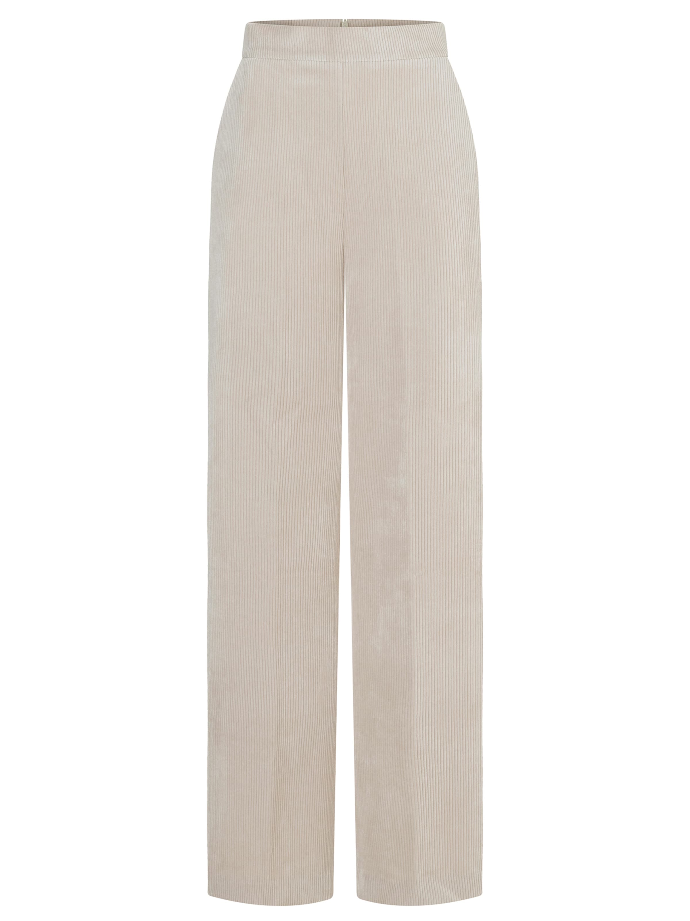 Ana Alcazar Wide leg Trousers 'Adimy' in White: front