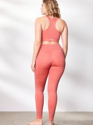 Bustier Soutien-gorge de sport 'Racerback' Hey Honey en orange