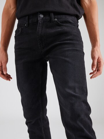 Only & Sons Skinny Jeansy 'WARP' w kolorze czarny