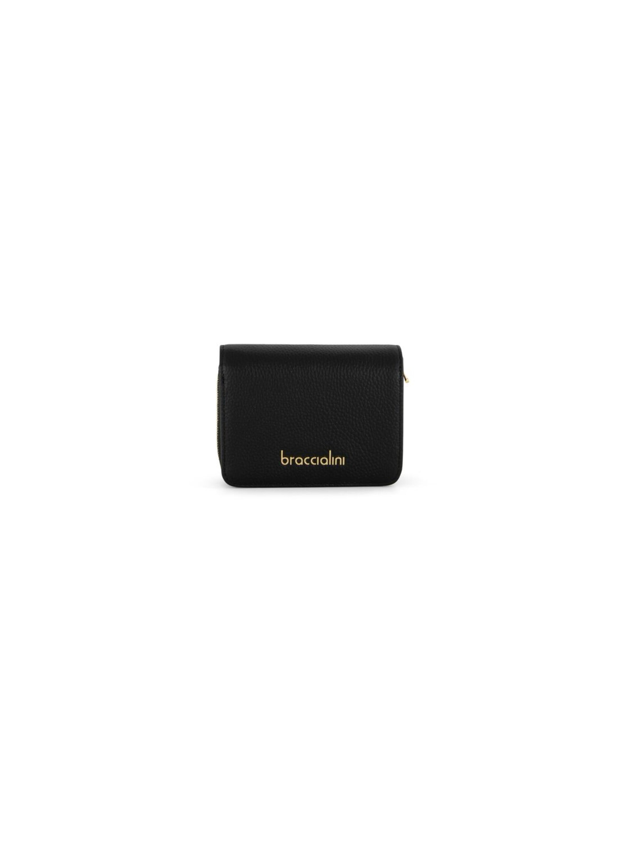 Braccialini - Cartera 'Basic' en negro: frente