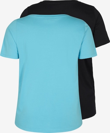 Zizzi T-Shirt in Blau