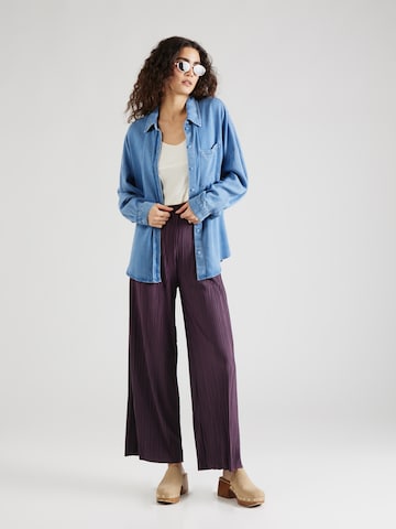 Samsøe Samsøe Loose fit Pants 'UMA' in Purple