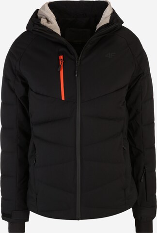4F Athletic Jacket in Black: front