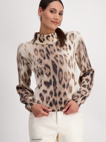 monari Pullover in Beige: Vorderseite