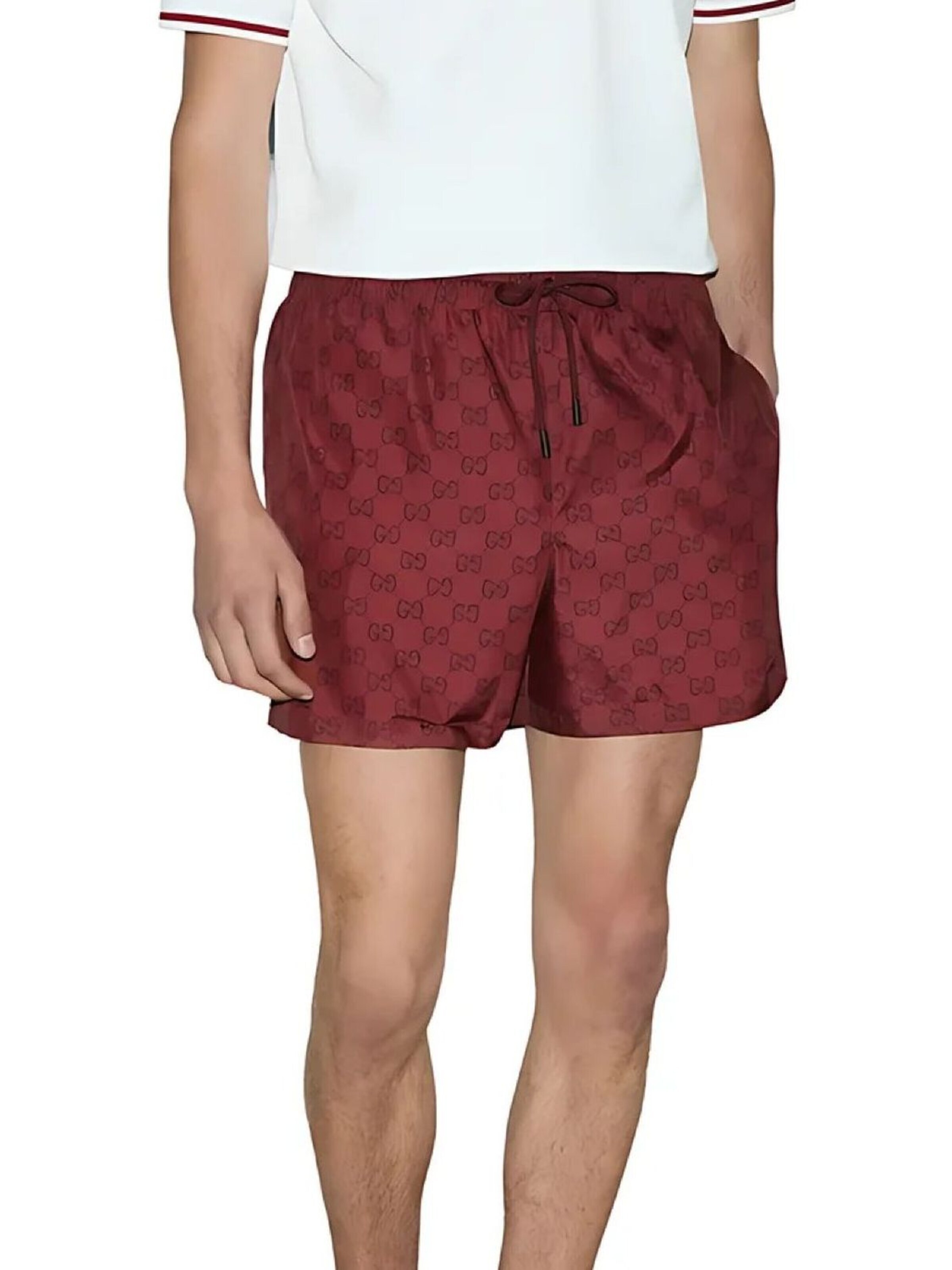 Gucci Zwemshorts in Rood