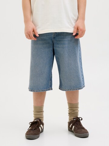Jack & Jones Junior Baggy Džíny 'JJIron JJOriginal' – modrá: přední strana