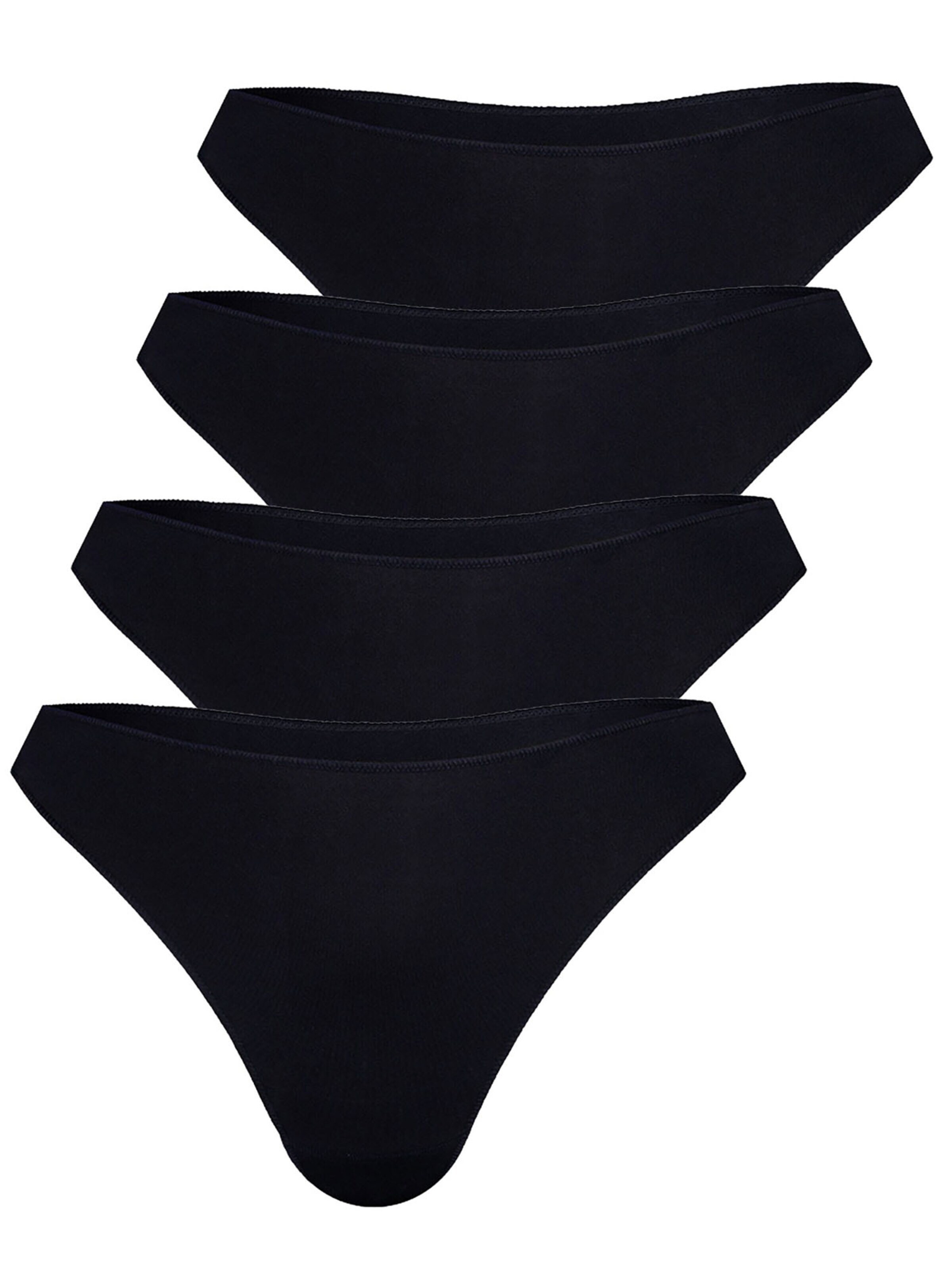 sassa String 'Classic Pants'‌‌‌‌‌‌‌‌‌ in Schwarz: Vorderseite