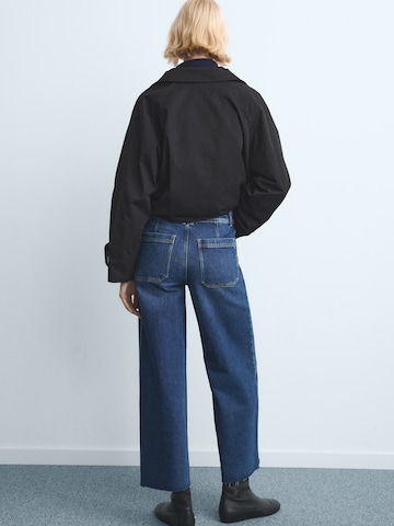 MANGO Ohlapna forma Kavbojke 'CATHERIN' | modra barva