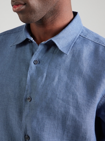 OLYMP Regular fit Button Up Shirt in Blue